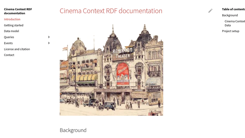 Cinema Context as Linked Open Data